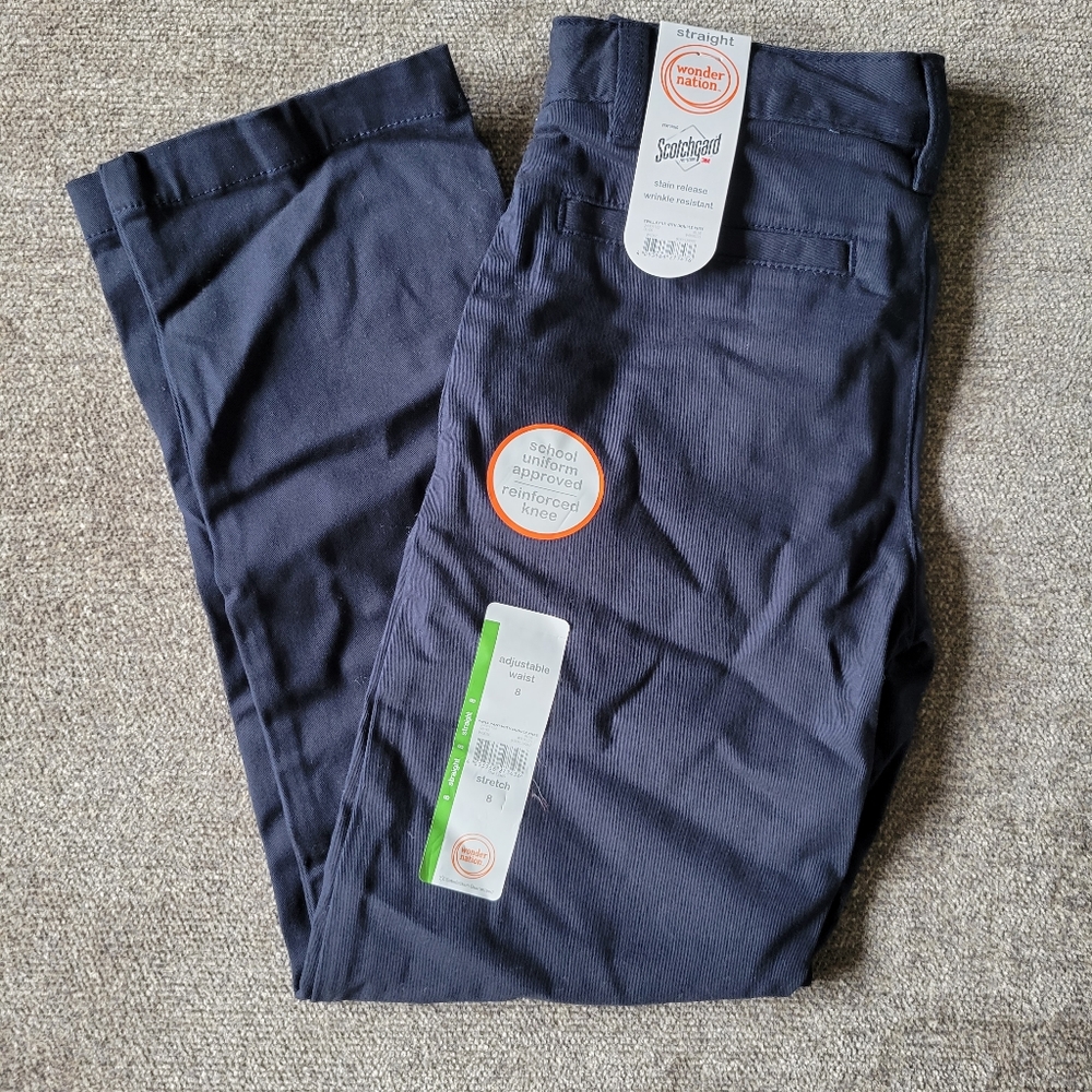 NEW Size 8 Navy Uniform Pants